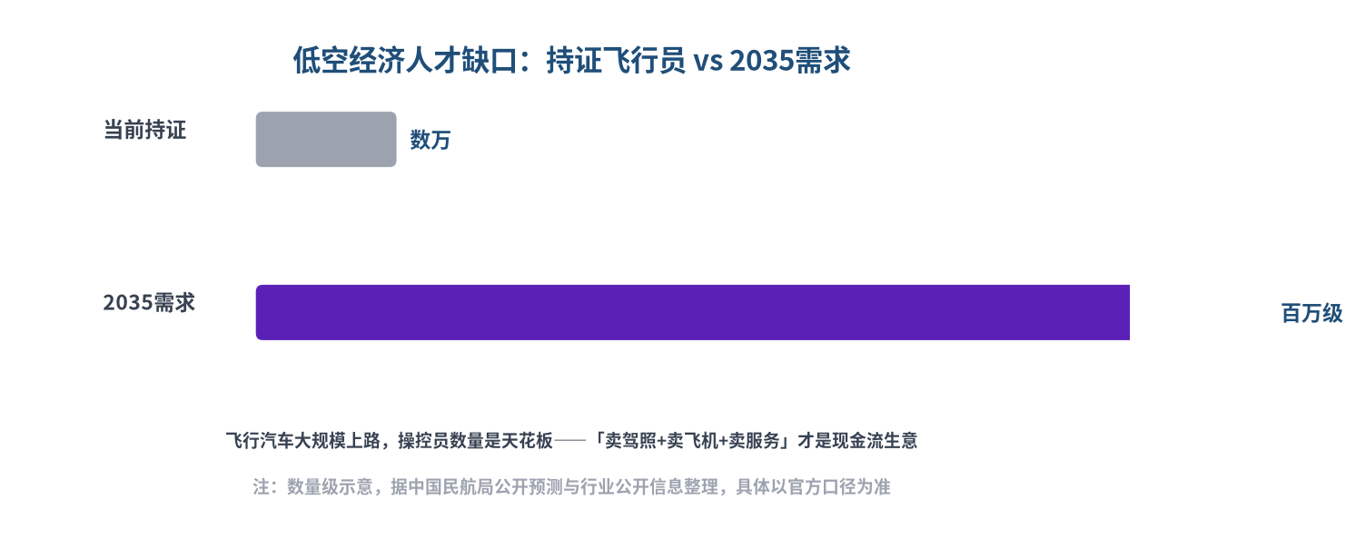 低空人才缺口图